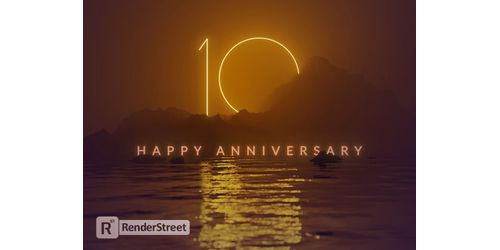 Rendering Blender projects for the past 10 years